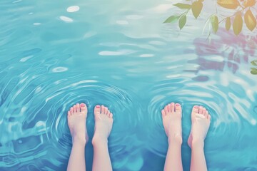 close-up of sparkling water. this photo captures the beauty of water and light, great for illustrati