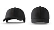© Tnzal - Black Baseball Cap Mockup. AI generated illustration