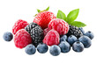 © Mehak - assorted berries including strawberries raspberries and blueberries isolated png transparent background