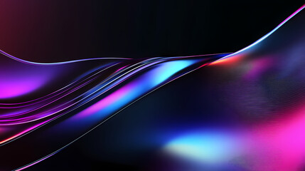 Abstract futuristic background with colorful gradient lines 