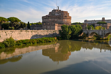 Canvas Print - Castel Sant'Angelo - Rome, Italy