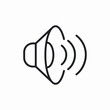 © agv - sound volume level icon sign vector