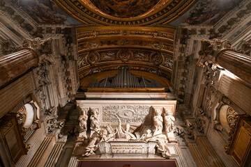 Poster - Church of Saint Agnese in Agone - Rome, Italy