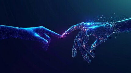 Poster - The intersection of human touch and robotics  embracing ai for future technological innovations