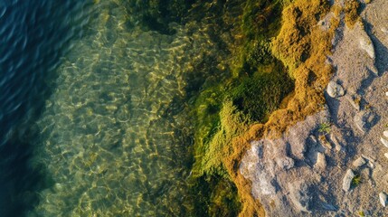 Canvas Print - Stone wall background