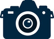 © Howto - Camera icon, simple design symbolizing shooting and recording