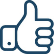 © Howto - Thumbs up icons: affirmation, recommendation, rating, approval, agree