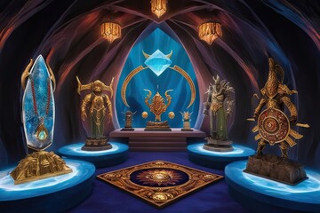 Legendary Artifacts in a Unique and Mystical Environment