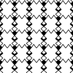 Sticker - seamless pattern with geometric shapes, illustration