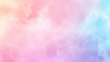 Poster - Beautiful pastel color gradient with soft hues blending seamlessly, creating an elegant backdrop for creative work.