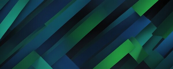 Sticker - a diagonal pattern of intersecting green and blue lines, creating a visually striking and abstract composition.