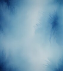 Canvas Print - a blurred, abstract blue sky with wispy clouds, creating a sense of movement and depth.