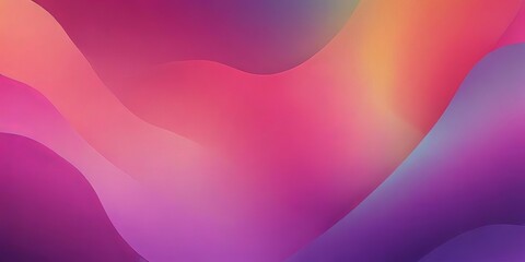 Wall Mural - a gradient background with a blend of pink, purple, and orange colors, creating a visually striking and abstract design.