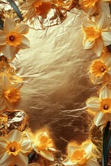 Poster - Golden Daffodils.