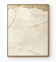 Sticker - Beige Marble Canvas Art.