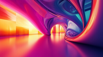 Poster - 3d abstract background wallpaper
