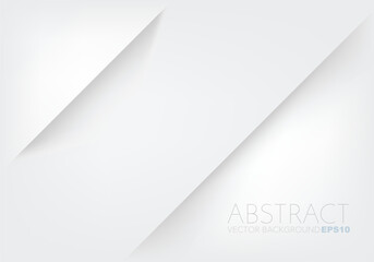 Poster - graphic geometric triangle overlap vector layer background for text and message design

