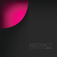 Poster - graphic vector curve line overlap background for text and message design
