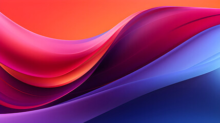 Wall Mural - Photo Abstract colorful background with waves. Abstract background colorful smooth waving texture 