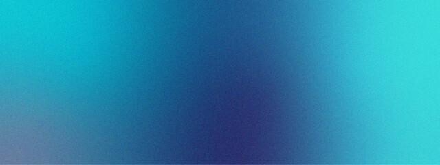 Aufkleber - Blue teal turquoise, abstract vintage background for design. Color gradient, ombre with Rough, grain, Matte, shimmer. Blurry Gradient with Grain Texture. Texture with shiny rippled scratched surface