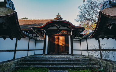 Wall Mural - 京都 龍安寺 方丈の勅使門