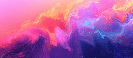 Vibrant abstract background featuring a colorful noise texture Artistic gradient effects in multicolor pastels create a surreal and creative illustration