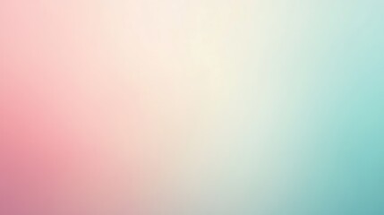 Poster - Soft pastel color gradient background with gentle transitions, perfect for creating a serene and elegant visual for various projects