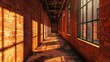 ©  AugmentArt - The space framed by the orange brick walls