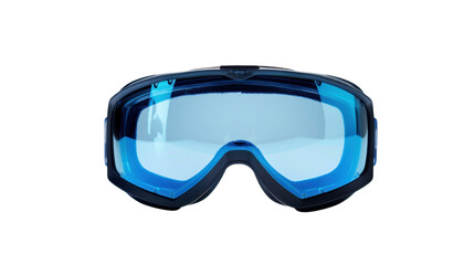 Ski goggles on transparent background