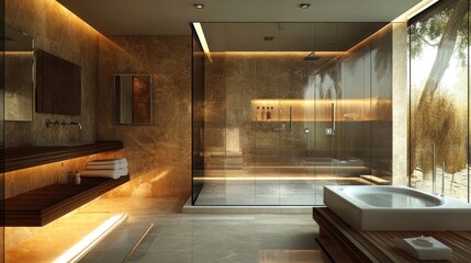 Sticker - Modern Luxurious Bathroom Design