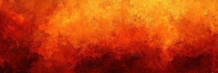 Wall Mural - A vibrant abstract background featuring warm hues of orange and red, creating a sense of energy and passion.