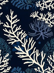 Poster - Seaweed Pattern