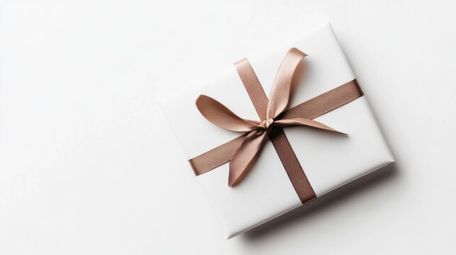 A minimalist gift voucher with clean lines and modern fonts, perfect for e-commerce promotions, isolated on white