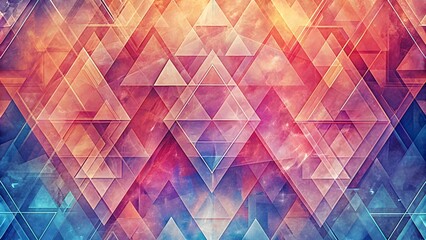 Poster - Abstract polygonal blue background. Modern abstract blue background design with layers of textured white transparent material in triangle diamond and square shapes in random geometric patterns