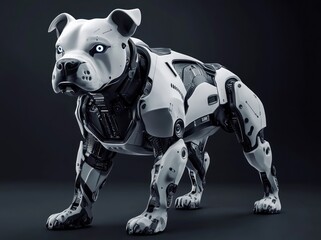 Poster - Cybernetic Canine: A Futuristic Robot Dog