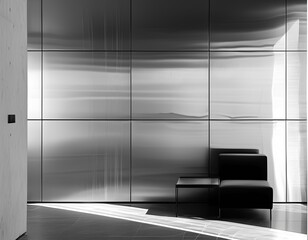 Wall Mural - aluminium