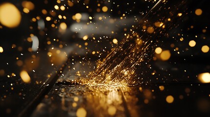 Poster - Sparks Flying During Welding