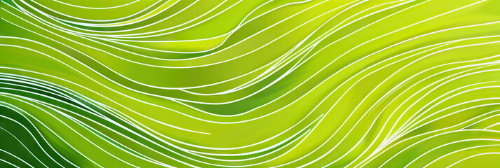 Wall Mural - Lime Green Lines: A bold, bright line pattern in lime green hues, adding a playful touch to any abstract background.