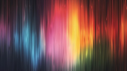 Wall Mural - vibrant abstract light patterns create a mesmerizing display of colors against a dark background dur