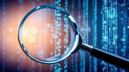 Magnifying digital code