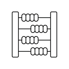 Sticker - Math  vector icon