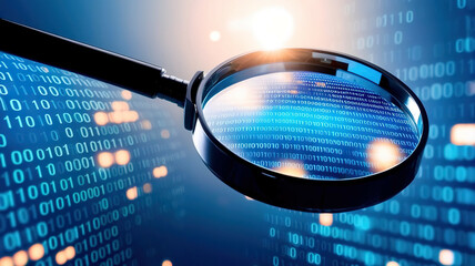 Magnifying digital code