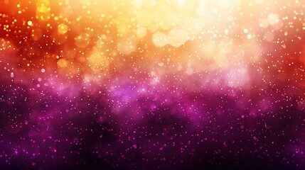 Aufkleber - Abstract festive background with vibrant pink, orange, and yellow bokeh