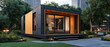 © Rutchaneewan - Explore this innovative tiny house design, maximizing space for city living. Ideal for urban dwellers seeking a compact, convenient lifestyle.