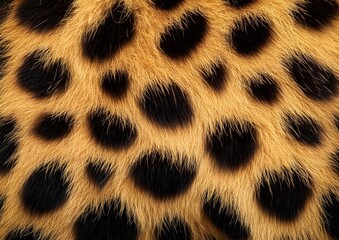 Wall Mural - Closeup of Leopard Fur Pattern