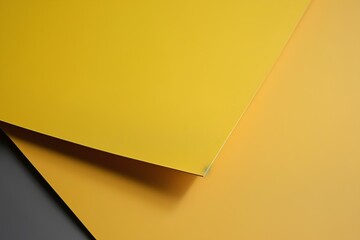 Poster - yellow paper