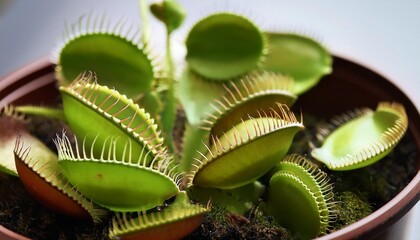 Wall Mural - the venus flytrap is a carnivorous plant