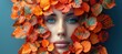 © Alita Creations - Artistic Harvest season Image of Gorgeous Juvenile Female with Artistic Crafty Components Style in Style of Imaginative Autumn Marketing Woman Photographic art