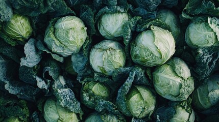 Close-up of white cabbage