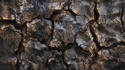 Wall Mural - Detailed bark texture 